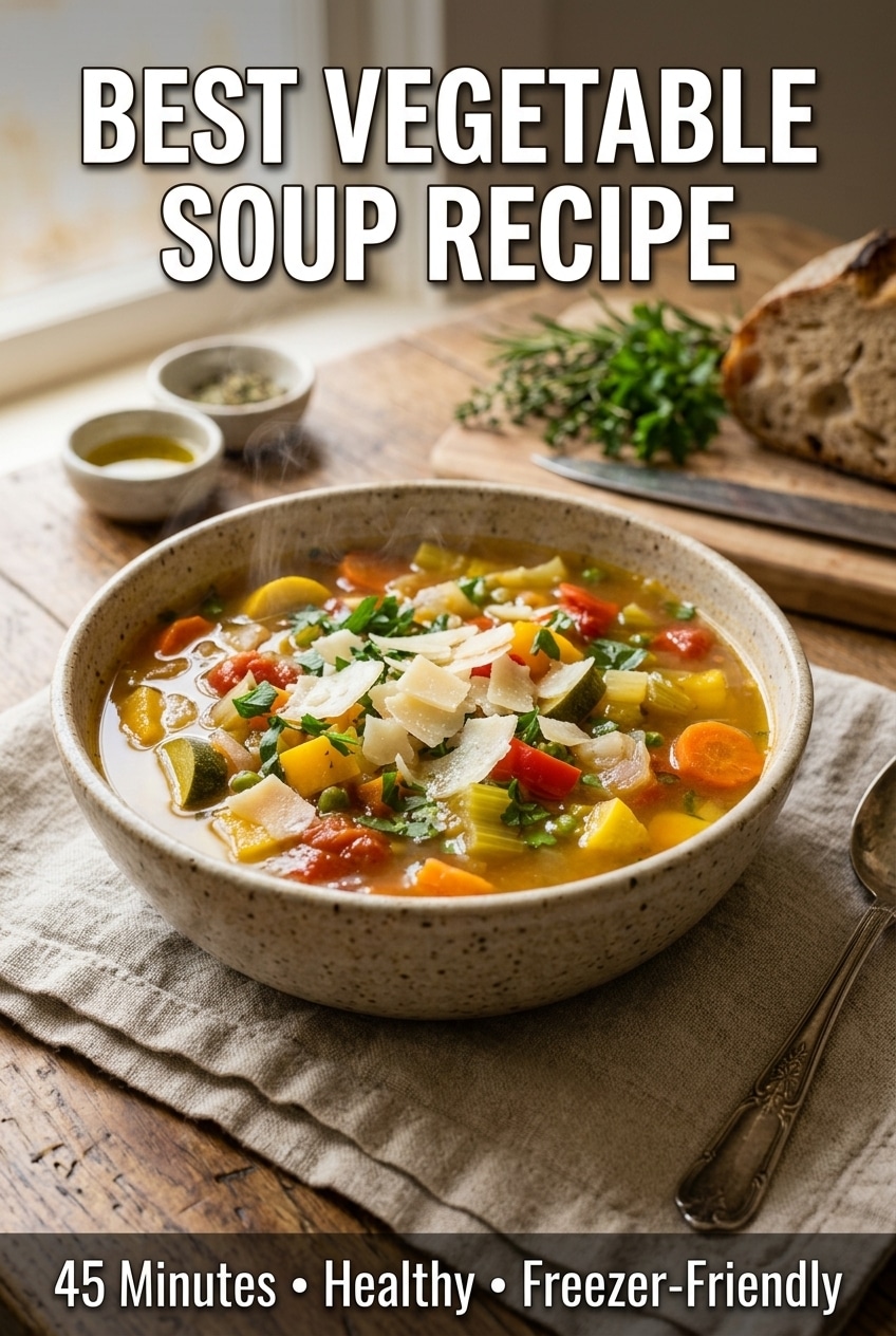 vegetable soup recipe