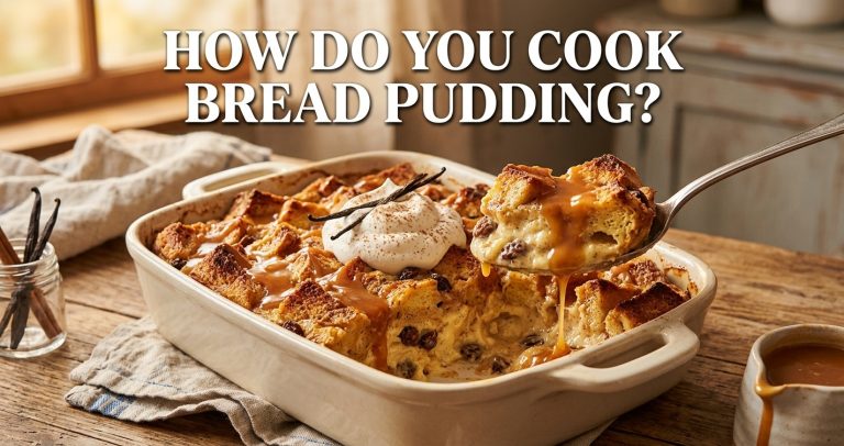 how do you cook bread pudding
