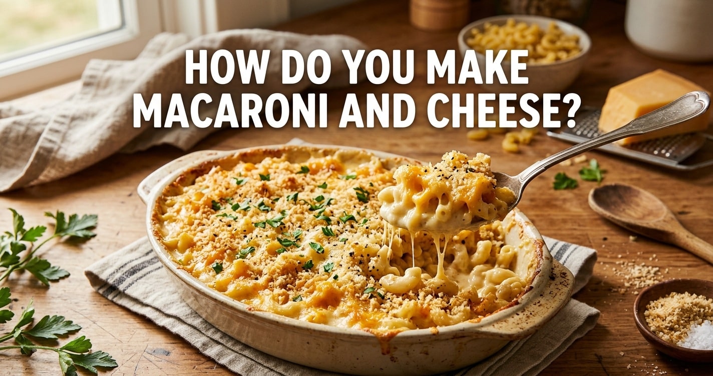 how do you make macaroni and cheese