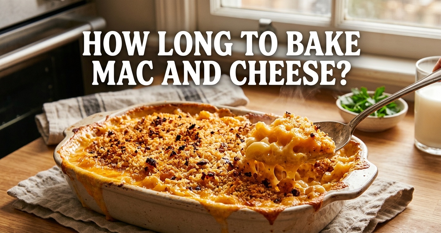 how long to bake mac and cheese