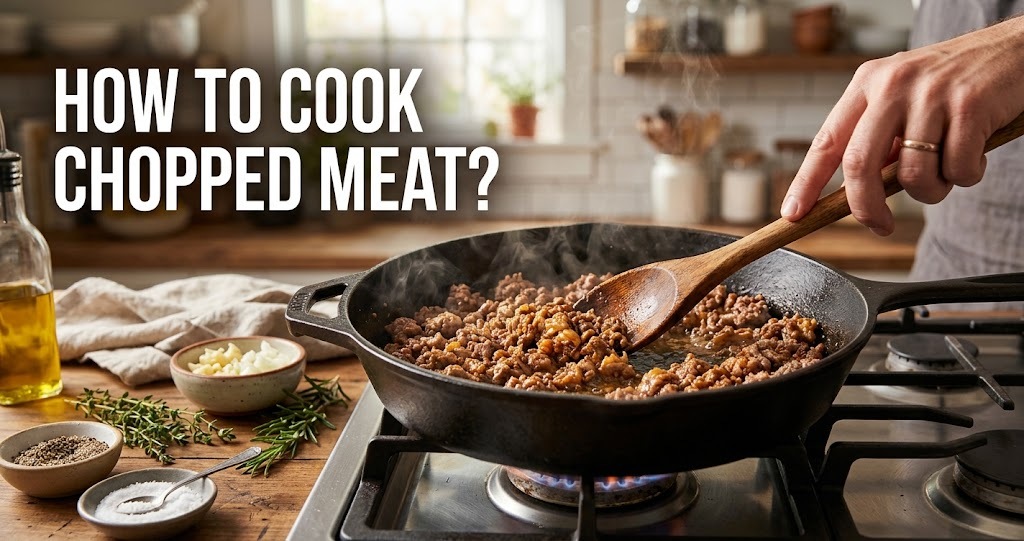 how to cook chopped meat