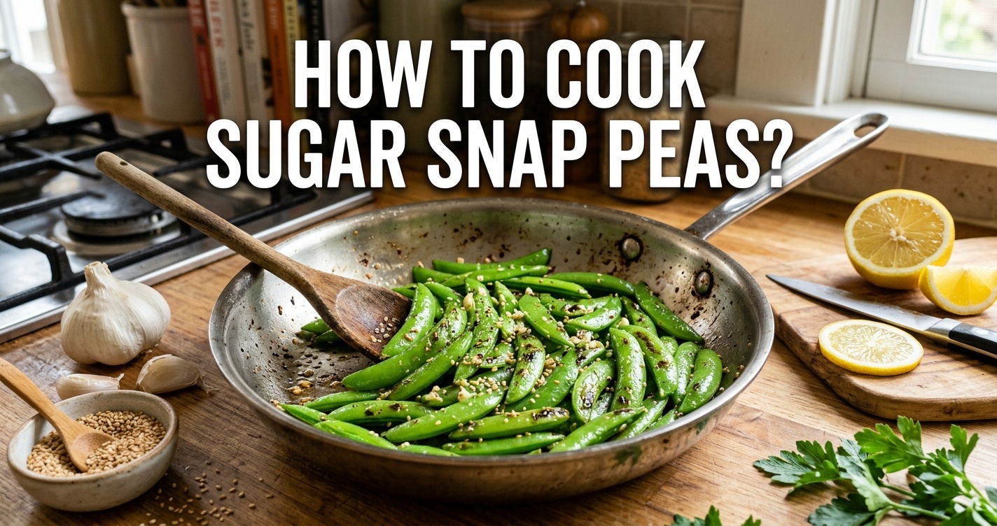 how to cook sugar snap peas