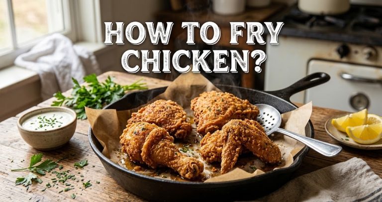 how to fry chicken