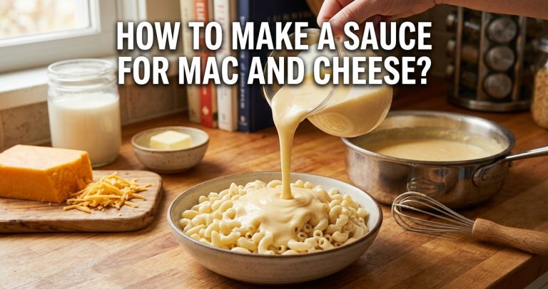 how to make a sauce for mac and cheese