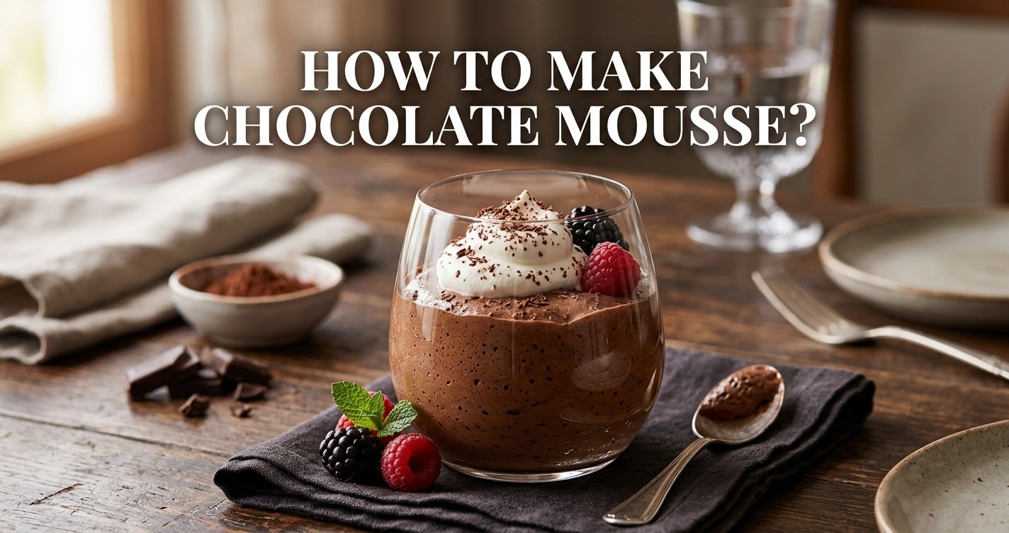how to make chocolate mousse