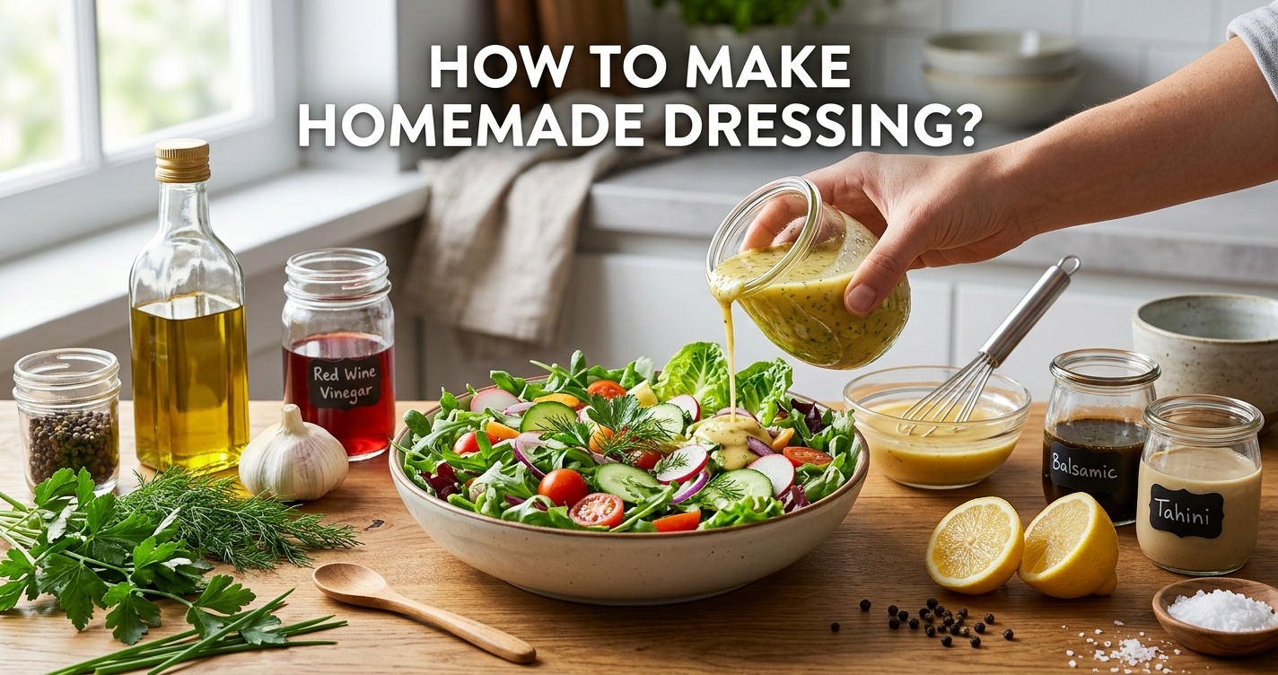how to make homemade dressing